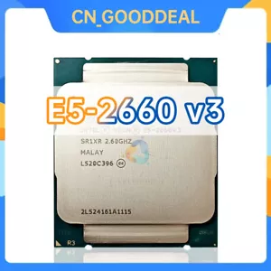 Intel Xeon E5-2660 v3 SR1XR 2.6GHz 10C/20T 25MB 105W LGA2011-3 CPU Processor - Picture 1 of 1