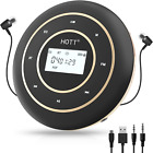 Hott Cd105 Cd Player Portable For Car With Bluetooth And Fm Transmitter Compact
