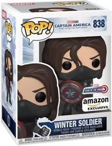 Funko Pop! Marvel: Capitán América El Soldado de Invierno - Soldado de Invierno #838 (Ama - Imagen 1 de 2
