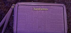 Juicy Couture Dusty Blush Pink World Play Faux Leather Clutch Wallet W/handleNEW