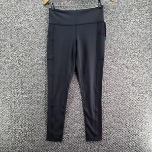 Ideology High Rise Leggings Pants Deep Charcoal Gray Womens Sz PM Petite NWT - Picture 1 of 8