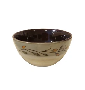 Pfaltzgraff "Pastoral Leaves" 6 Inch Soup/Cereal Bowl - Picture 1 of 7