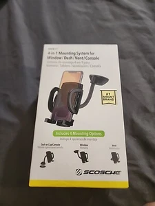 SCOSCHE 4-in-1 Mounting System for Window Dash Vent Console IHW10-SP1 NEW IN BOX - Picture 1 of 6