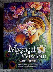 Mystische Weisheit Kartendeck Tarot Gaye Guthrie Josephine Wall 64pg Anleitung Hellseher - Bild 1 von 12