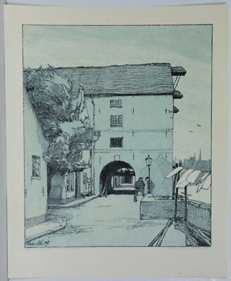 Edmund Schaefer/ bezeichnet / Lithografie - Bild 1 von 2