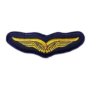 Fliegerschwinge gold/blau - Picture 1 of 1