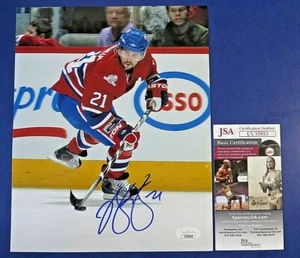 Brian Gionta SIGNED 8x10 PHOTO ~ NHL Hockey Autograph ~ JSA UU35953 - Picture 1 of 2
