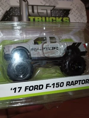 Ford F-150 Raptor 2017 ~ gris ~ metal fundido a presión ~ solo camionetas Foto 1 de 3