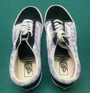 Vans Lace Up Mens Shoes Size 10 Color Black w/ Purple Brand New and Never Worn! - Picture 1 of 5