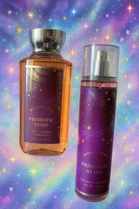 Bath & Body Works Prismatic Stars Body Mist &  Shower Gel - Picture 1 of 2