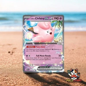 Lillie's Clefairy ex 56/159 Double Rare S&V Journey Together Pokémon TCG NM - Picture 1 of 3