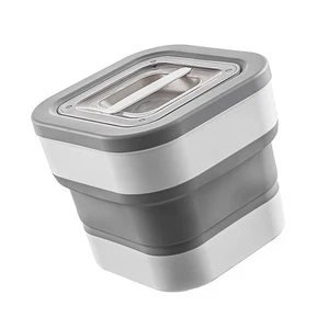 Rice Food Storage Containers Collapsible Dog Pet Cat Food Flour Storage Bin L GB - Picture 1 of 14