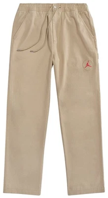 [DD4778-201] MENS AIR JORDAN X TRAVIS SCOTT CACTUS JACK CANVAS PANTS 'DESERT KHA - Image 1 of 2