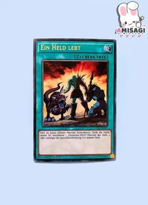 Yu-Gi-Oh! - A Hero Lives DUSA-DE087 Ultra Rare Card TCG German - Picture 1 of 3