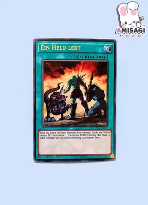 Yu-Gi-Oh! - A Hero Lives DUSA-DE087 Ultra Rare Card TCG German - Image 1 of 3