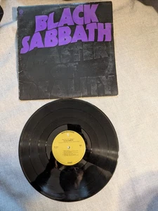 Black Sabbath Master Of Reality Vinyl Embossed BS 2562 Ozzy Osbourne - Imagen 1 de 9