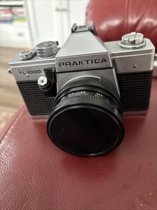 Praktica Super TL 1000 Vintage 35mm SLR Film Camera Silver - Picture 1 of 5