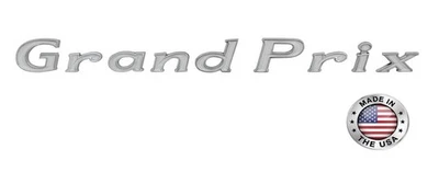 Conjunto de cartas emblema painel quarto para modelos Pontiac Grand Prix 1967-1968 fabricados nos EUA - Imagem 1 de 4