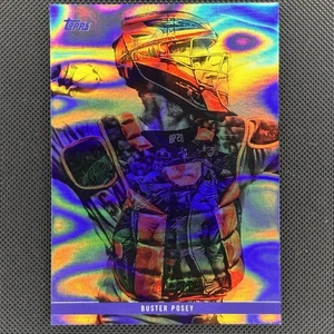 2022 Topps x Lauren Taylor #9 BUSTER POSEY Lava Foil SF GIANTS - Picture 1 of 3