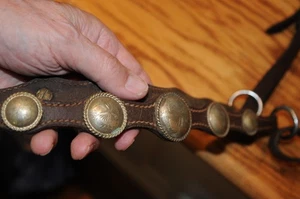Leder Western Kopfstück Deko für Pferd Western Style Brot Halsband - Bild 1 von 14