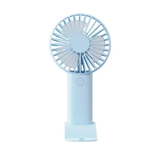 2 PCS Blue Portable USB Fan - 3 Speed Settings - Perfect for Office, Desk & T... - Picture 1 of 3