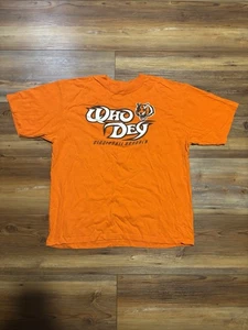 Vintage Y2K Cincinnati Bengals Who Day Tshirt Size Large - Picture 1 of 7