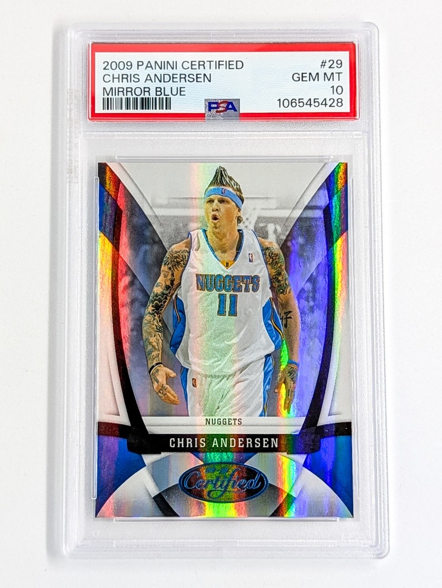 Panini Chris Andersen Basketball Sports Trading Card Singles Panini Chris Andersen Basketball Sports Trading Card Singles
