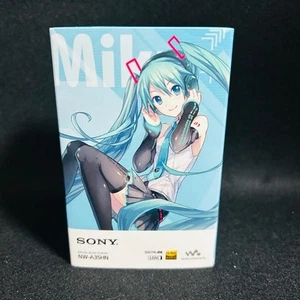 Sony Walkman NW-A35HN Hatsune Miku Modello 10° Anniversario Blu Viridiano Giappone - Foto 1 di 12