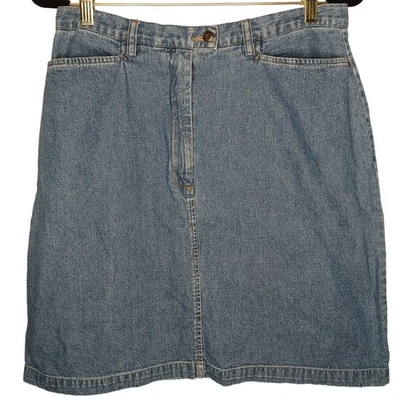 Falda vaquera Woolrich vintage original para exteriores hasta la rodilla Foto 1 de 4