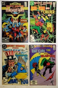 Secret Origins Lot of 4 #18, 19, 20, 22 (1987) DC Comics 1st Print Comic Books - Picture 1 of 1