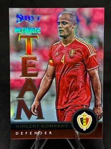 Vincent Kompany 2015-16 Select Soccer Ultimate Team Rojo Prizm/199 #8 Bélgica - Imagen 1 de 2
