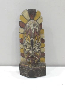 Estatua cabeza de Papúa Nueva Guinea estatua deidad isla Maira Mioko - Imagen 1 de 4