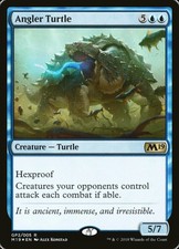 MTG Angler Turtle - Core Set 2019 - Foil