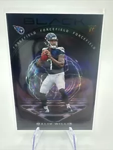 2022 Panini Black Malik Willis ForceField Case Hit SSP Titans FF-18 Packers SP - Picture 1 of 2