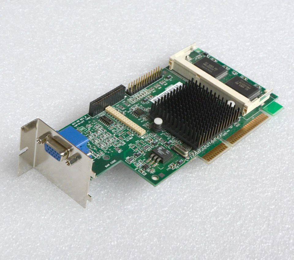 Office Agp Graphic Card 3D Matrox G200 01K4422 Win 2000 7 XP Vista Linux #G39 - Image 1 of 1