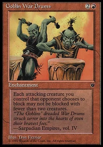 Goblin War Drums (Frazier) Fallen Empires Regular