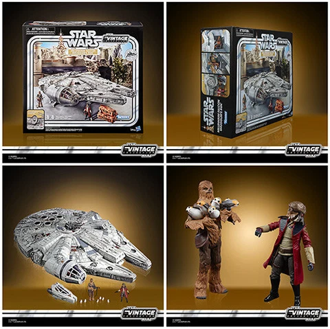 Star Wars Vintage Collection Galaxy’s Edge Millennium Falcon Smugglers Run Lot Cover