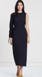 Vestire Dress Size 8 One Shoulder Black Dress - Picture 1 of 5