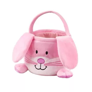 Wepop Easter Bunny Baskets, Cute Eggs Hunting Easter Bags Buckets Festival Gifts - Picture 1 of 4