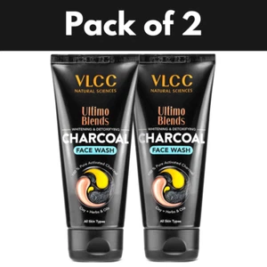 VLCC Ultimo Blends Charcoal Face Wash with Activated Charcoal & Aloe Vera 100ml - Picture 1 of 7