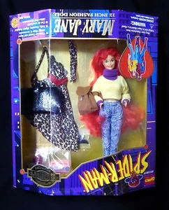 12" Mary Jane Figure Set Upside Down Variant Spider-Man Marvel Comics  New 1995 - Picture 1 of 5