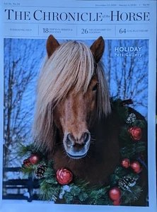 Holiday Foxhunting Issue Chronicle Of The Horse Magazine Brand New - Imagen 1 de 6