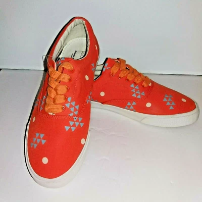 Bucketfeet Richer Poorer Sun Para hombres Zapatillas de Lona con Cordones Zapatos Coral Talla 8 Foto 1 de 4