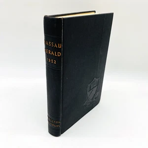 1952 Nassau Herald Princeton University Hardcover Not Personalized - Imagen 1 de 18