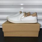 UGG Cas Women's Slip On Sneaker White Brown Casual Everyday Comfort Shoes 113271