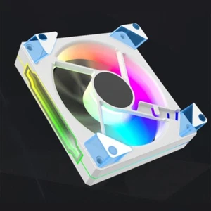Infinitys Mirror Effect 120mm ARGB Cooling Fan for PC Builds, PWM Controlled Fan - Afbeelding 1 van 12