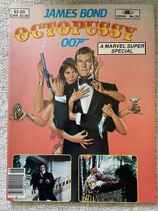 MARVEL SUPER SPECIAL #26 JAMES BOND OCTOPUSSY Movie Adaptation 1983 VF - Picture 1 of 1