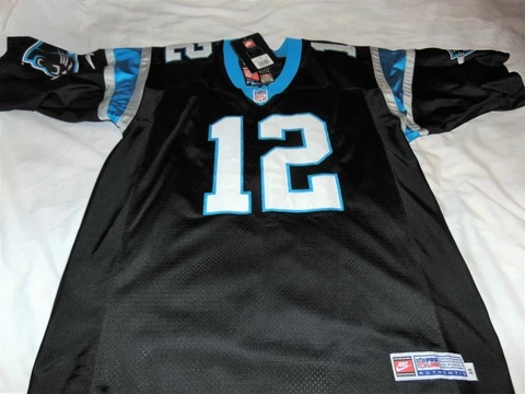 VINTAGE AUTHENTIC KERRY COLLINS NIKE PANTHERS JERSEY Cover