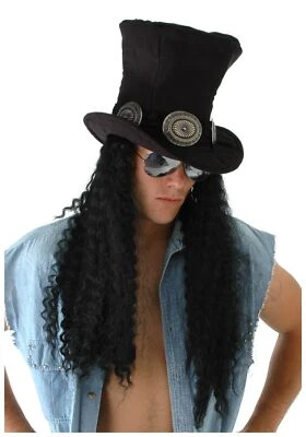 Guitar Superstar Hat w/Hair - Image 1 of 2