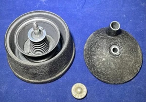 Vtg 1940s DIETZGEN Cast Iron Drafting 2.0MM Lead Sharpener Mottled Heavy Stable - Picture 1 of 5